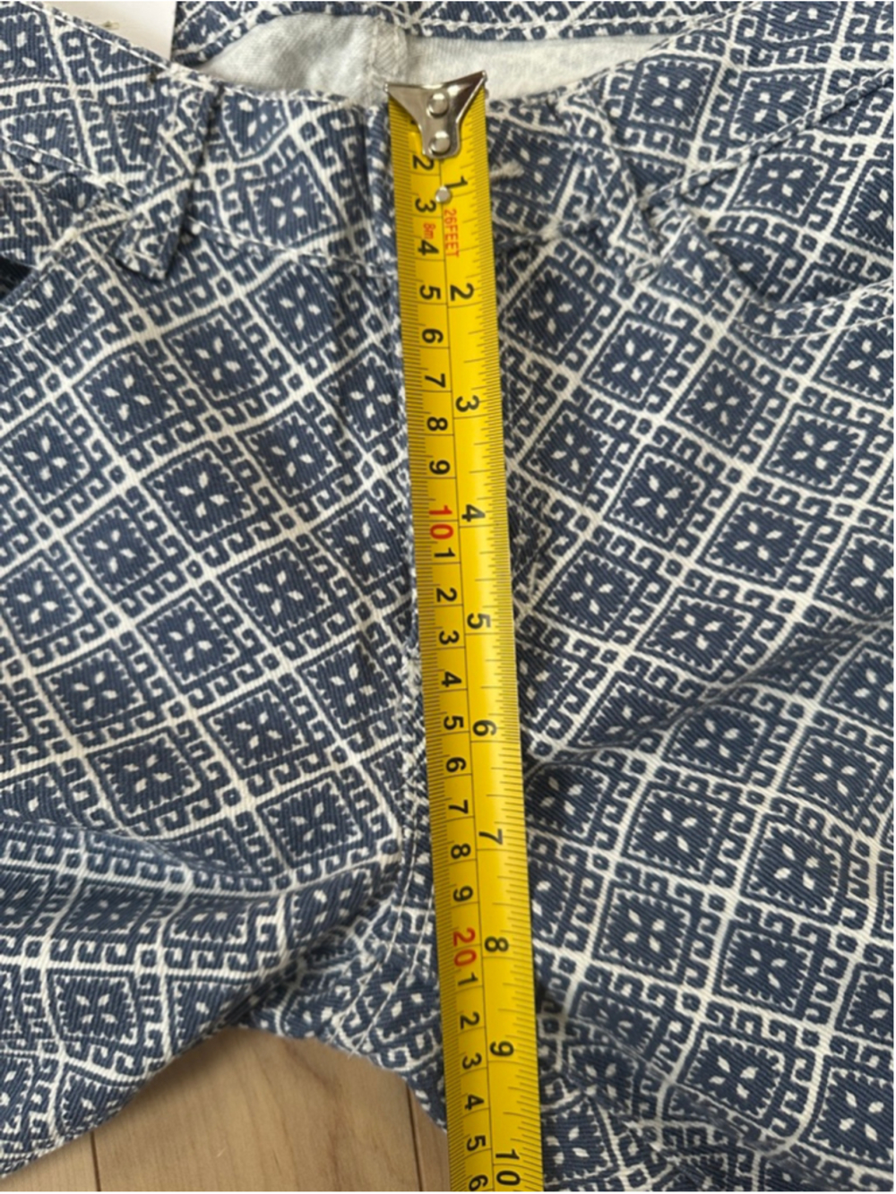 Y2K Pattern Skinny Jeans Size 25 / 0 Low Rise Stretch – Deadstock - Picture 7 of 10
